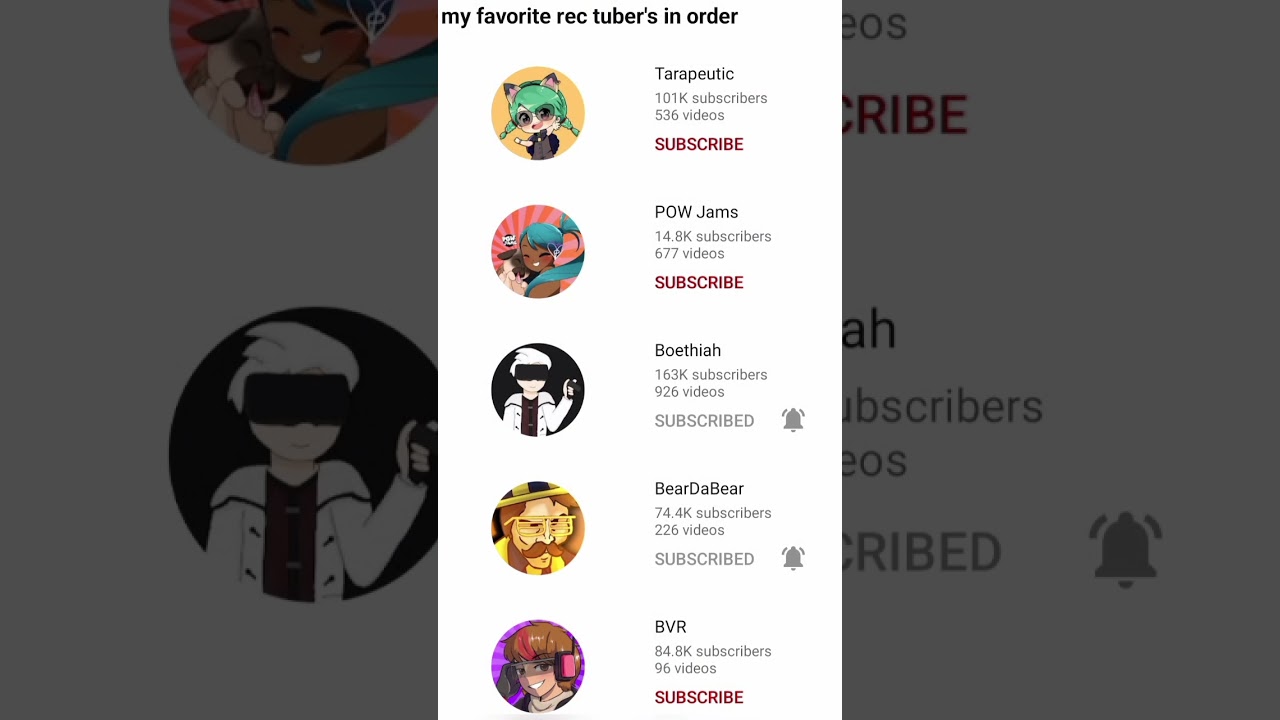 BearDaBear IS NOT @ShadowTrapMV4's number 1 favorite Rec Tuber (exposed)