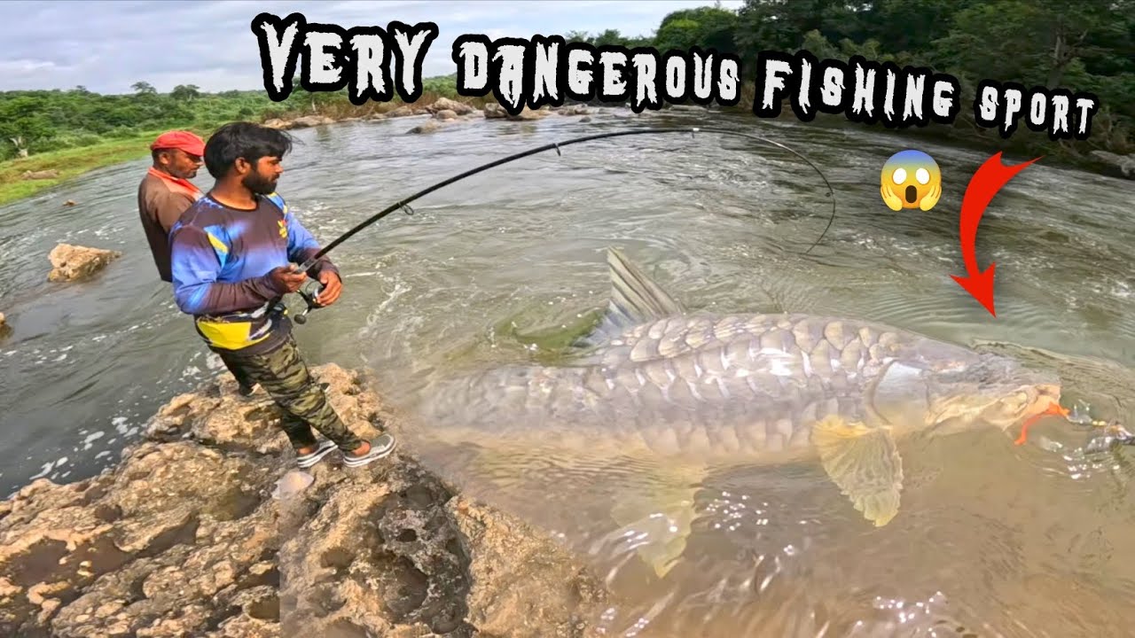 Golden Fish Catching | Big Mahseer Fishing Tips | fishing techniques | Spoon Fishing | Fishing Rod 