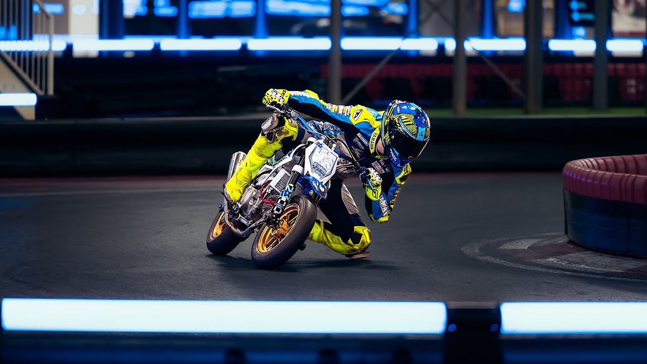 Pitbike training race inn - 2024 minibike indoor racing switzerland - IMR & MALCOR MTR