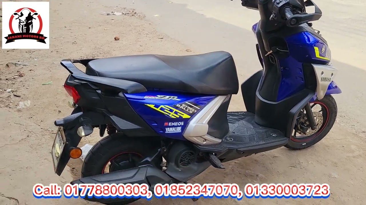 Yamaha Ray ZR 125 FI Official Scooter. ইয়ামাহা। স্কুটার।