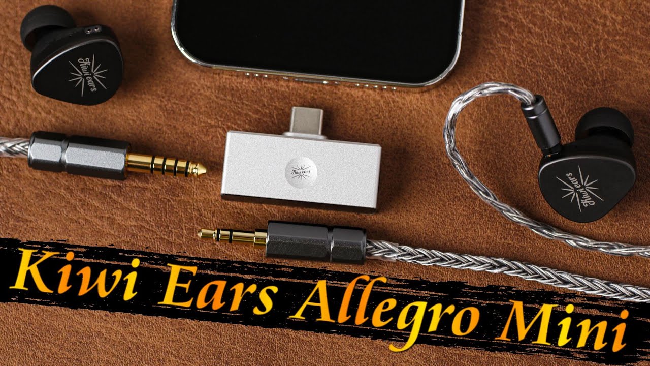 Kiwi Ears Allegro Mini  - Компактный ЦАП усилитель для твоего смартфона!