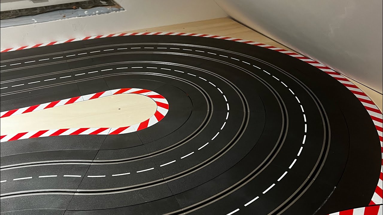 werk11 Carrera Digital 124/132 Randstreifen und Bahngestaltung aus Holz bauen