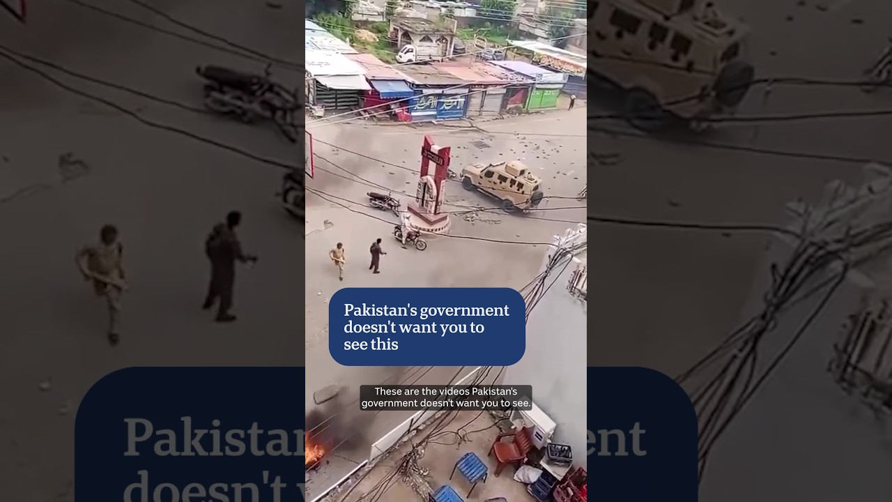 The protest videos Pakistan didn't want you to see | ABC NEWS