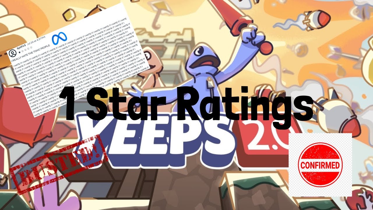 We Tested 1 Star Ratings in Yeeps Part 1... 
