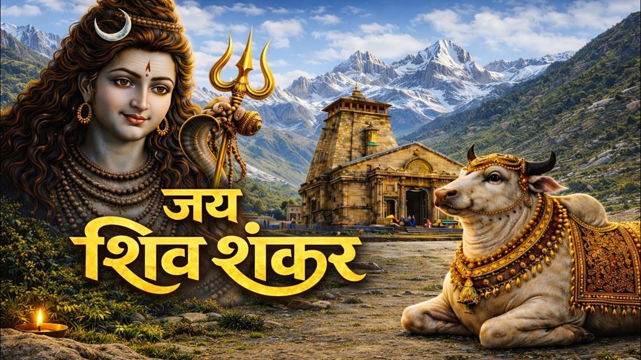 Jai Shiv Shankar  जय शिव शंकर | जब नंदी  भक्त बन आए– Kedarnath | Divine Shiv Bhajan