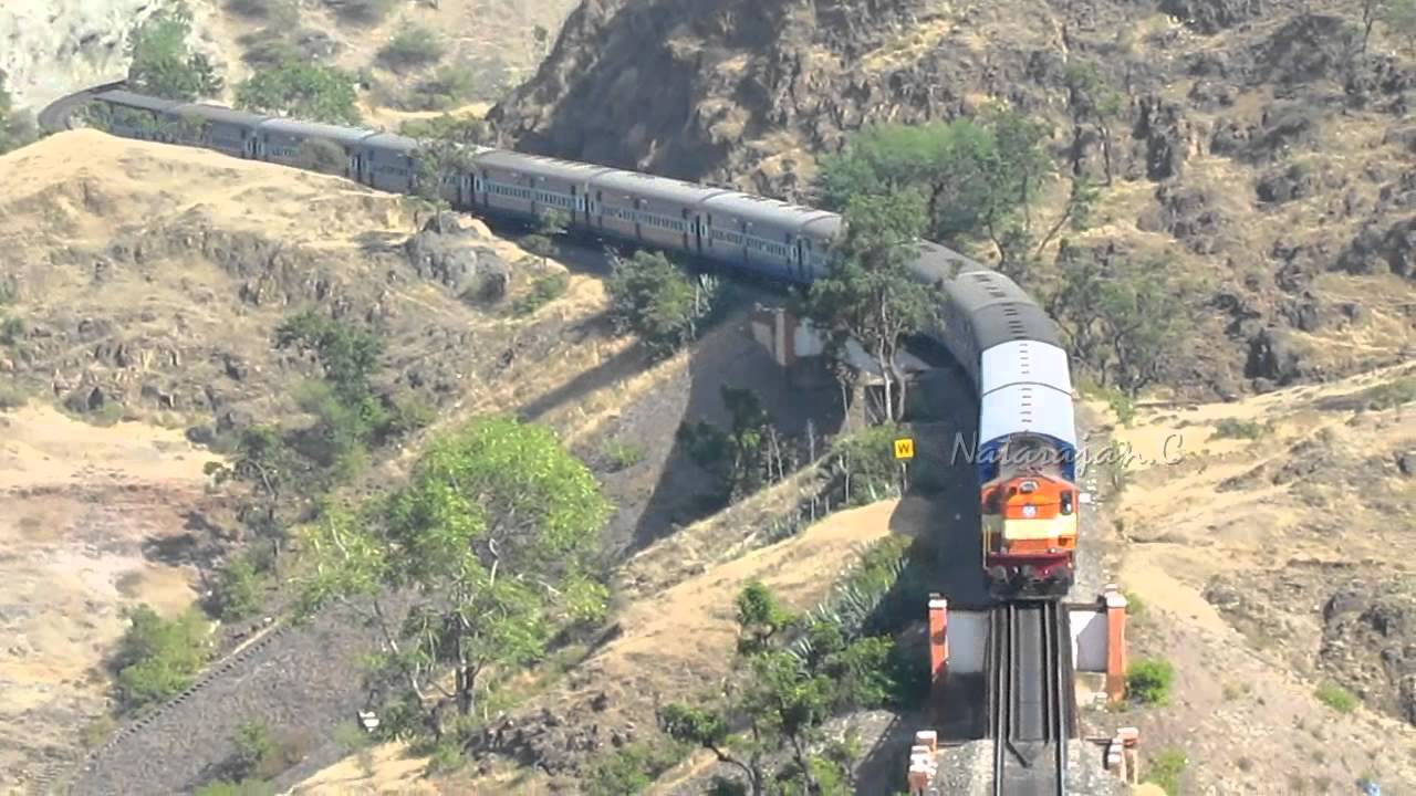 Amazing Shindawane Landscape : 7 Trains through the ghats