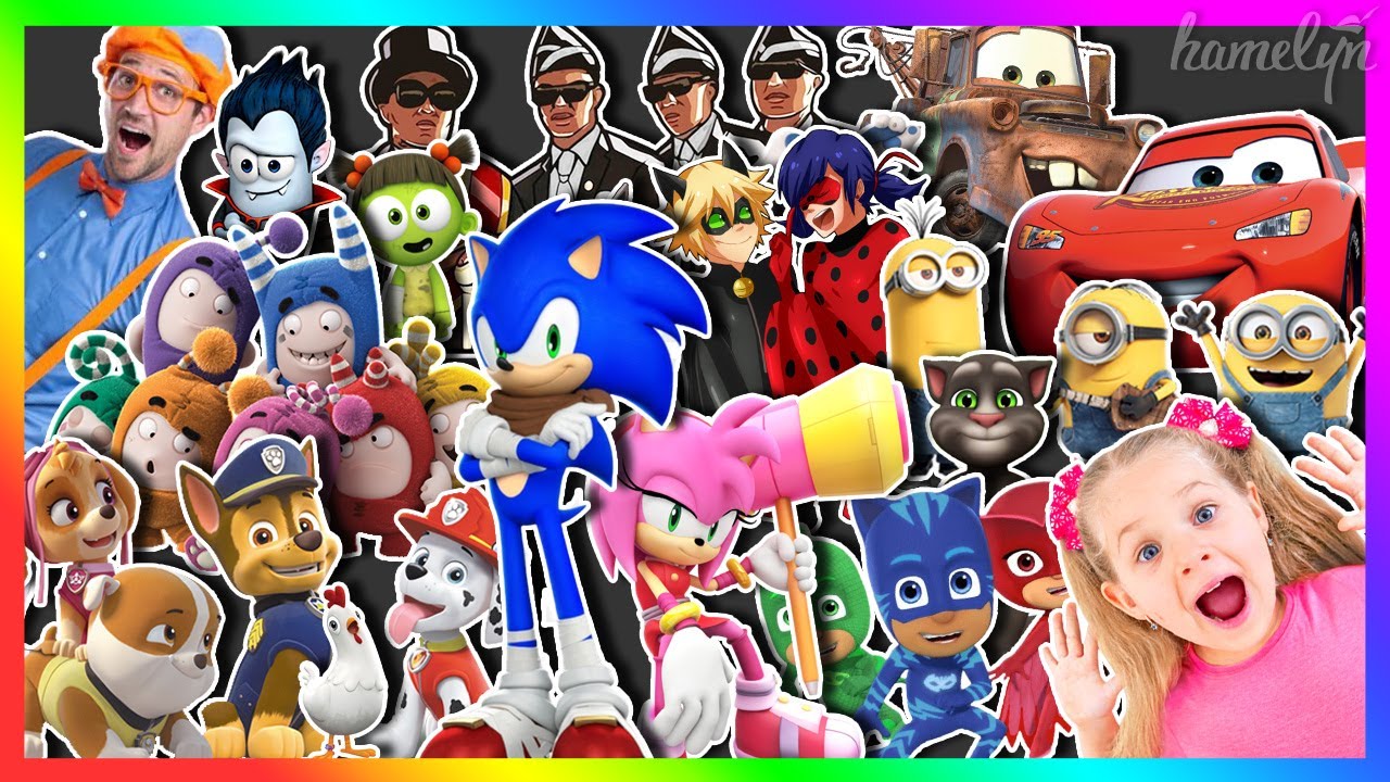Coffin Dance MEGAMIX 23 - PJ Masks & Sonic & Blippi & Paw Patrol & Ladybug & Diana & Cars & Oddbods