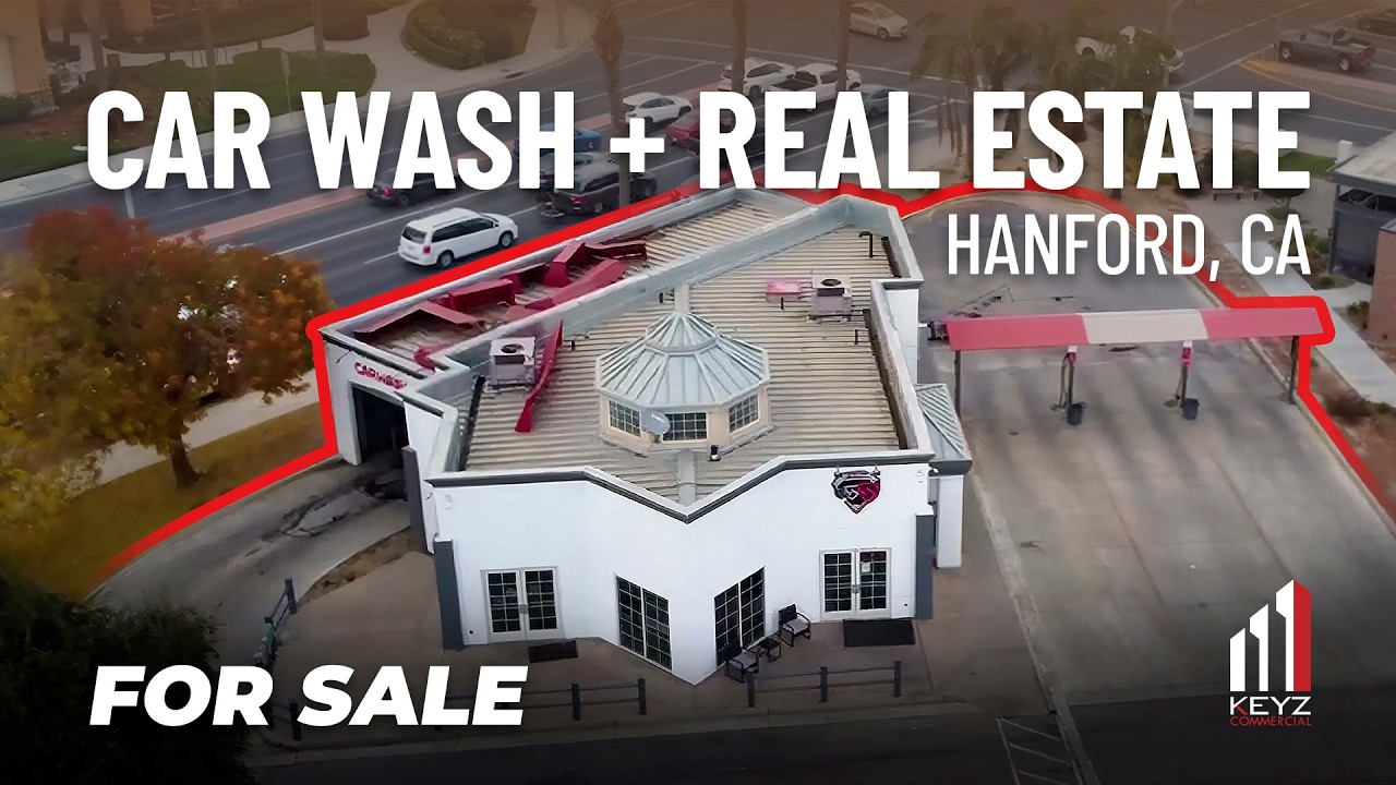 Turnkey Car Wash | Business + Real Estate for Sale| KEYZ Commercial
