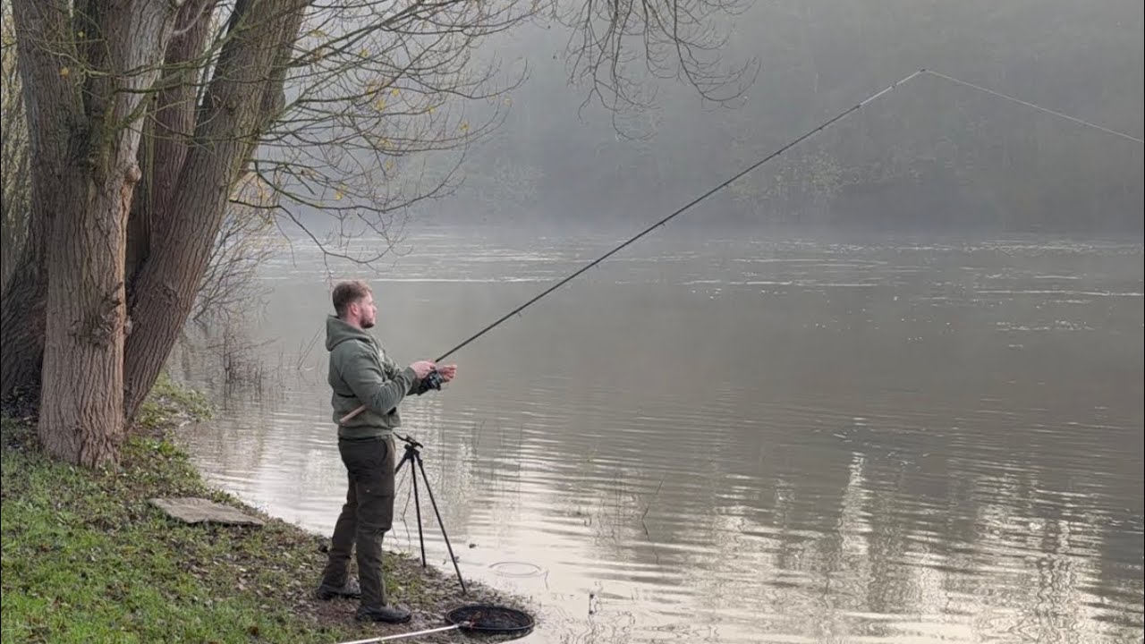 Ловля усача в пойме реки Северн | КОНКУРС BAA CHALLENGE на ферме Retreat Farm на реке Северн