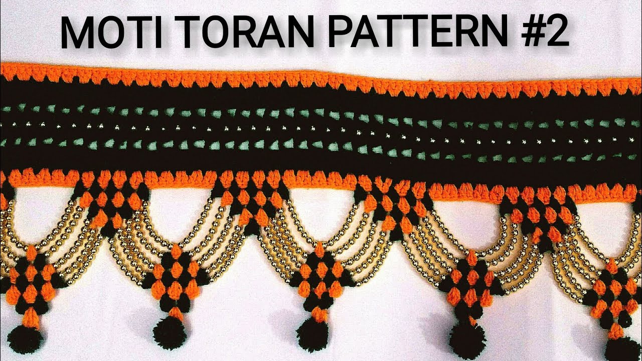 Beautiful Door Hanging MOTI TORAN | Toran Design | वुल तोरण डिज़ाइन | Pearl Toran | Beads Toran