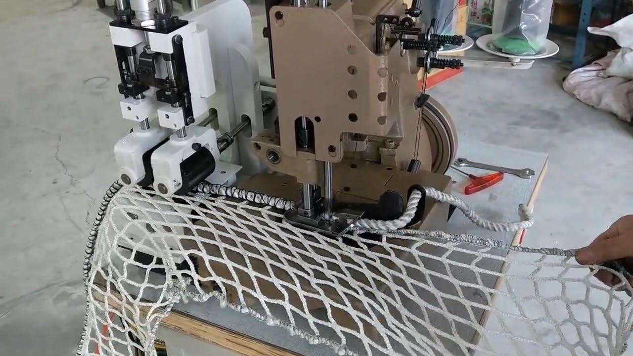 IDL-81500-CZ-P ROPE ON NET SEWING MACHINE