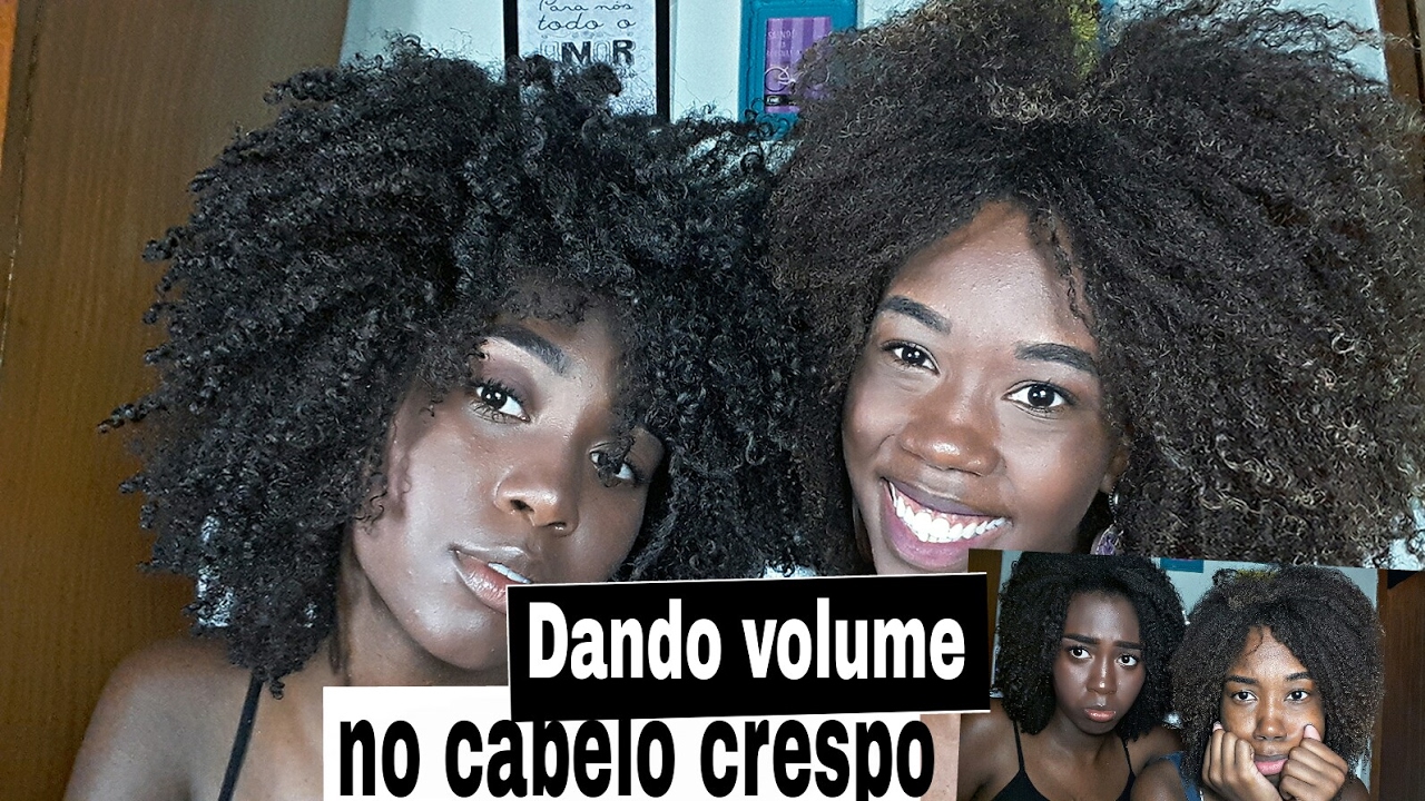 Como dar volume em cabelo crespo tipo 4 / Por Sister Black