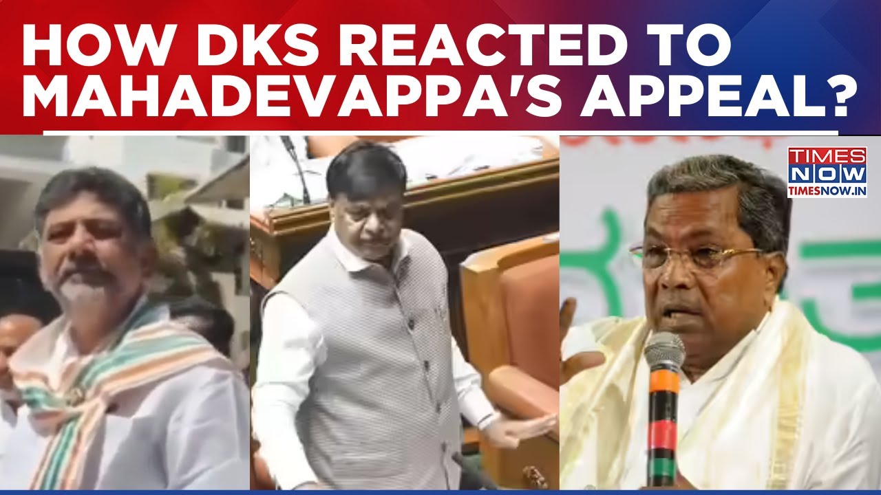 Karnataka Power Tussle: DKS Reacts To Mahadevappa's Appeal, Says 'I Bow To Our Great Leader'