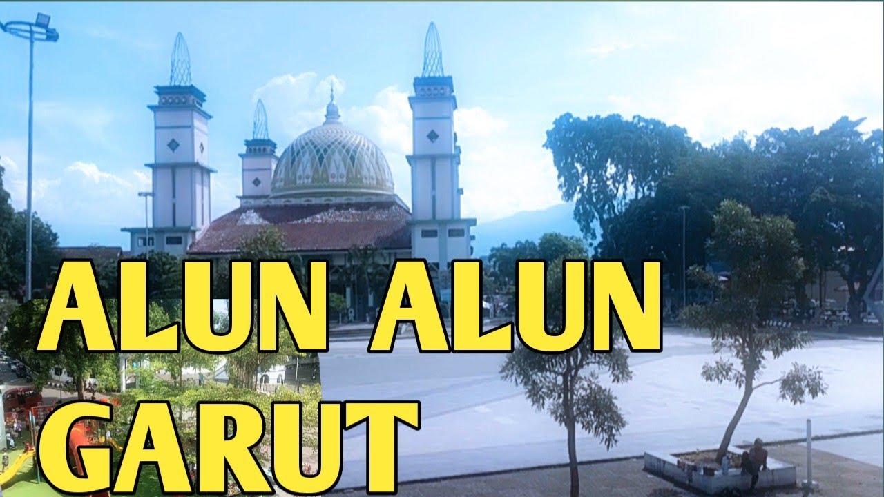 KERAMAIAN DI ALUN-ALUN GARUT SIANG HARI MENJELANG SORE #alunalungarut