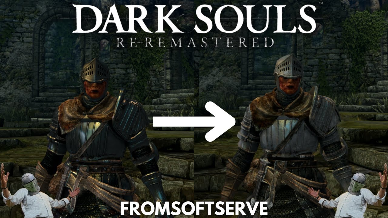 Restoring DS1 PTDE Armor in Dark Souls Re-Remastered Mod