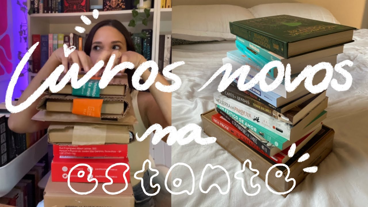 📚 BOOKHAUL | mega unboxing de livros, presentes de aniversário & livros novos na estante! 💌