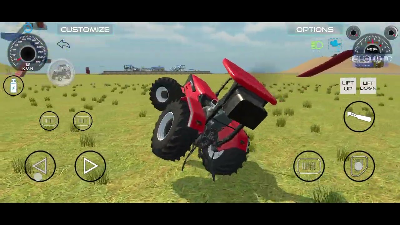 Tractor game 🎯 ye kiya ho gaya 🥺