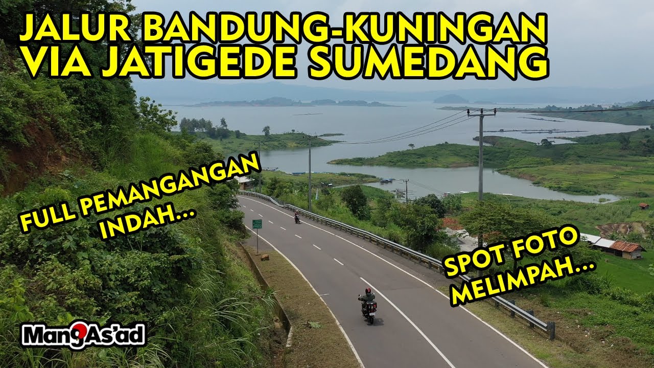 JALUR ALTERNATIF BANDUNG - KUNINGAN VIA JATIGEDE FULL PEMANDANGAN INDAH | RIDING PAKE HONDA CT125
