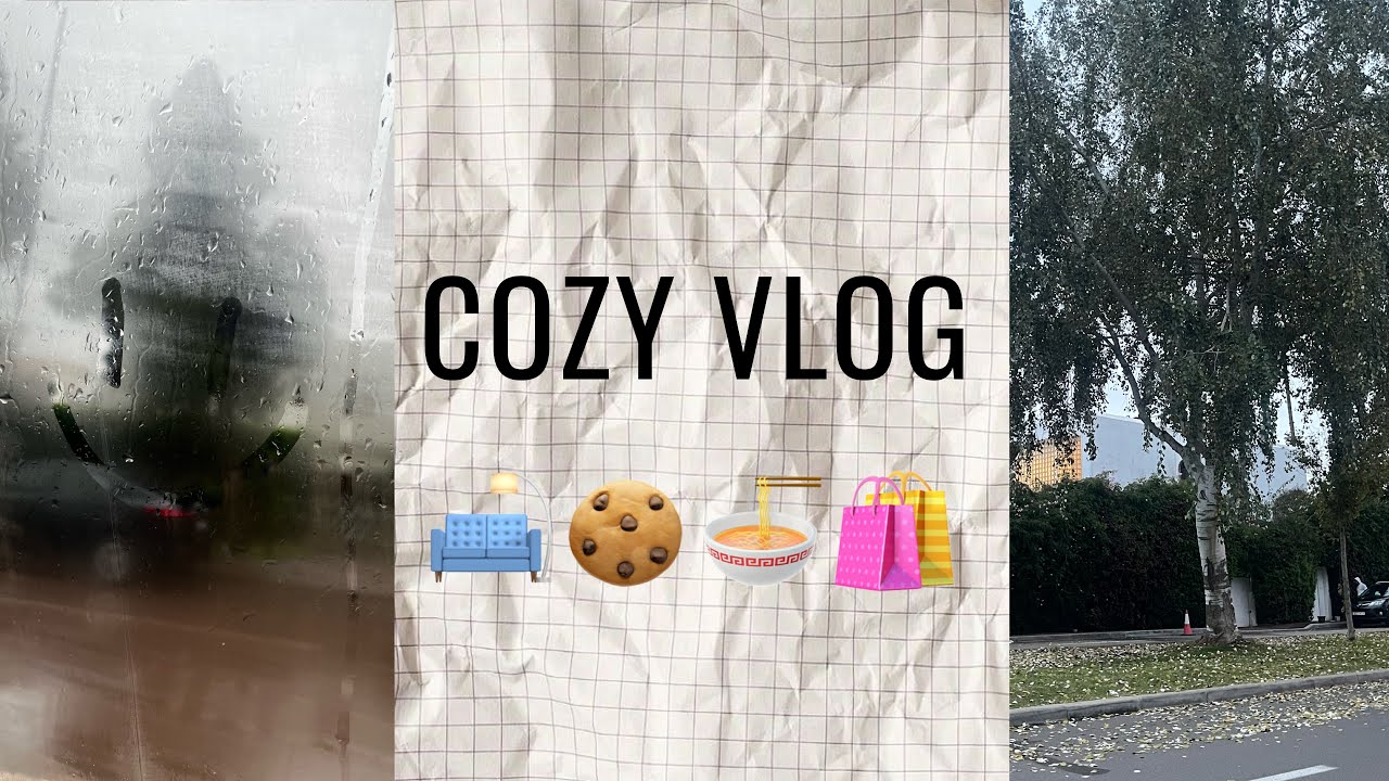 COZY VLOG: Furniture Hunting, First-Time Baking Gone Wrong, Korean Food & a Little Shopping 🛋️ 🍪🍜 🛍️
