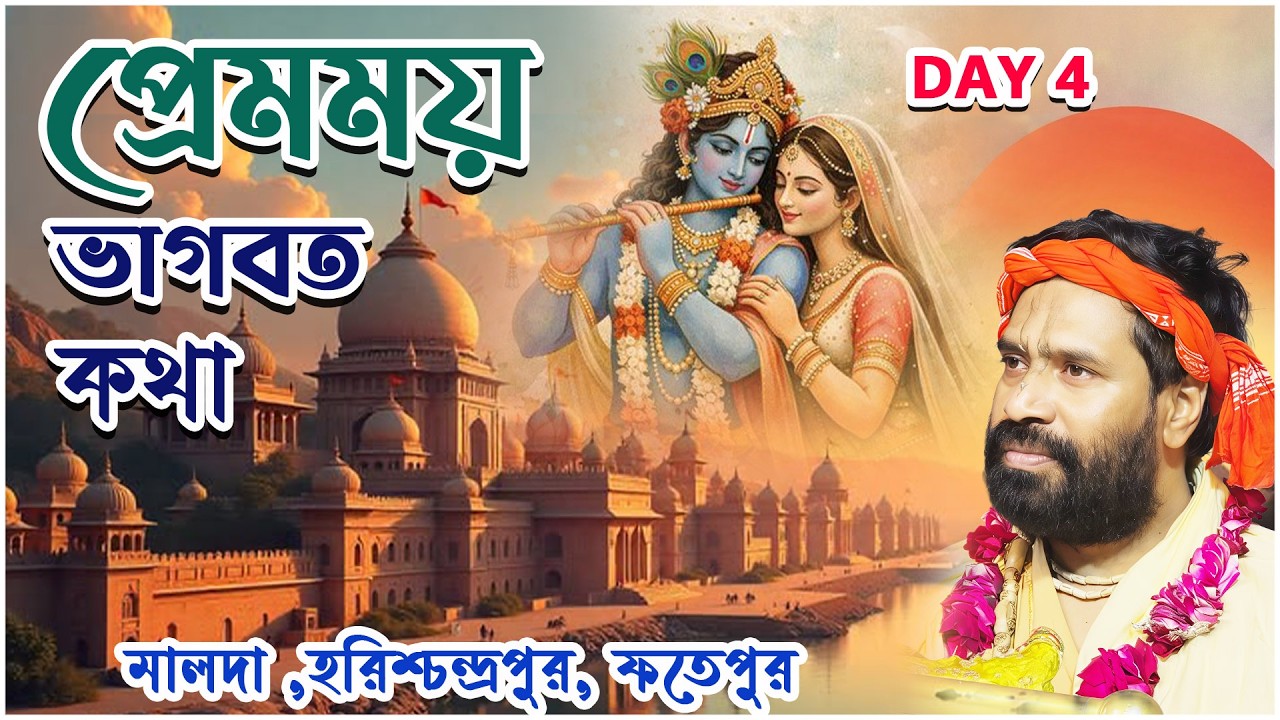 প্রেমময় ভাগবত কথা |মালদা ,হরিশ্চন্দ্রপুর, ফতেপুর |Day 4