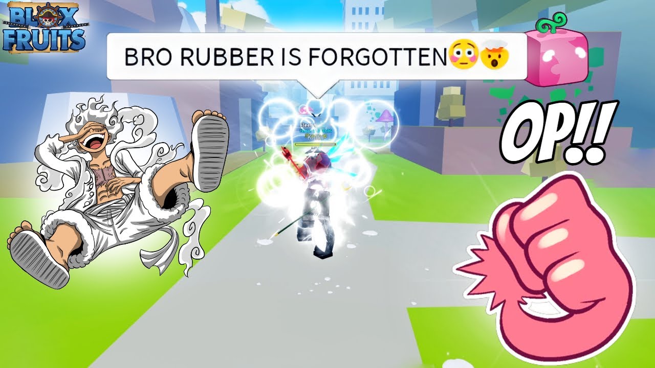 Bro This 30MIL RUBBER ONESHOT COMBO DESTROYES ANYONE EASILY!!🤣🥶 | Blox Fruit Bounty Hunting #59 |