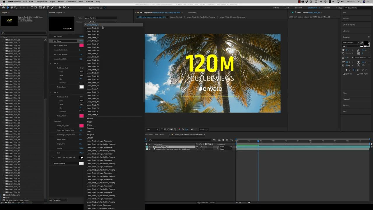 The Most Useful Lower Thirds Tutorial (After Effects Template)