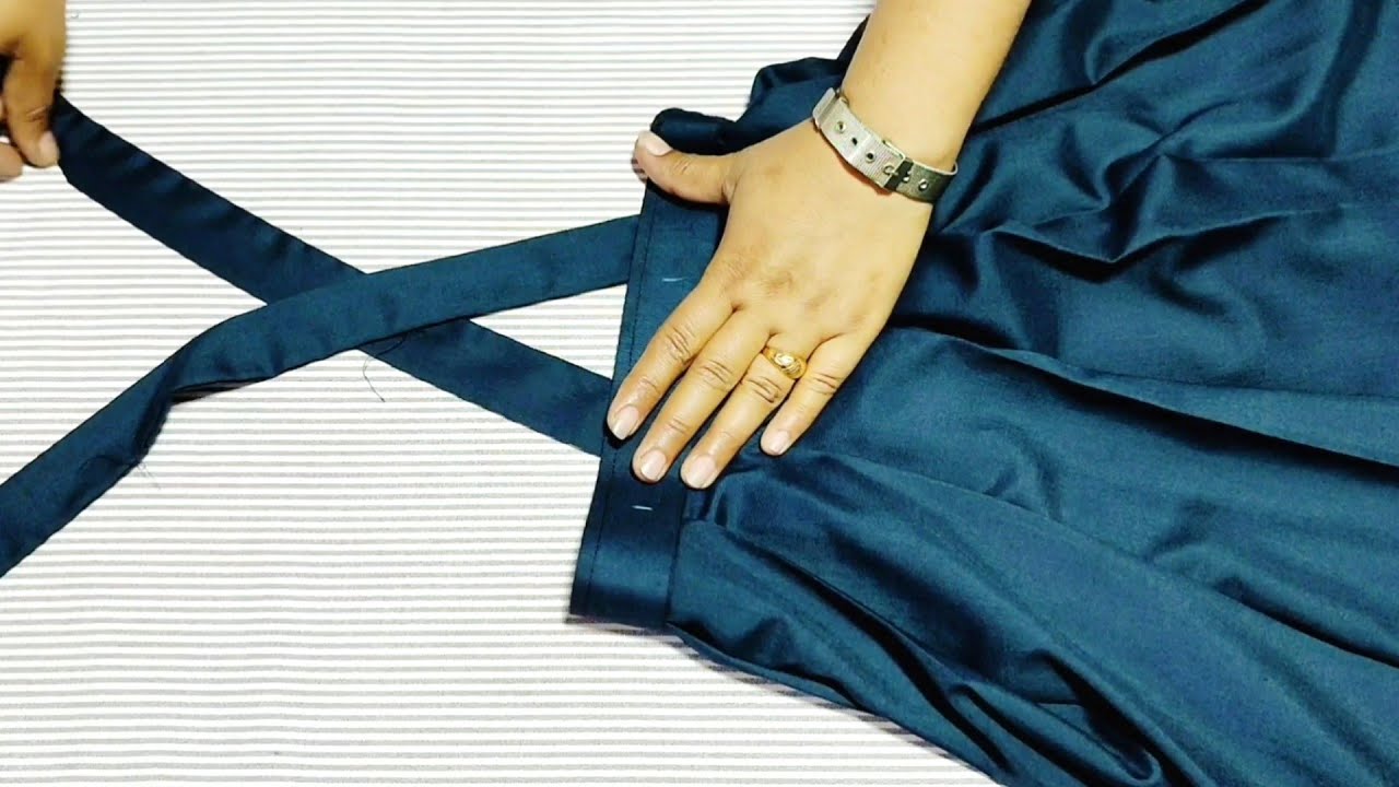 EXEL School Uniform sikrt cutting and stitching//pleated skirt making