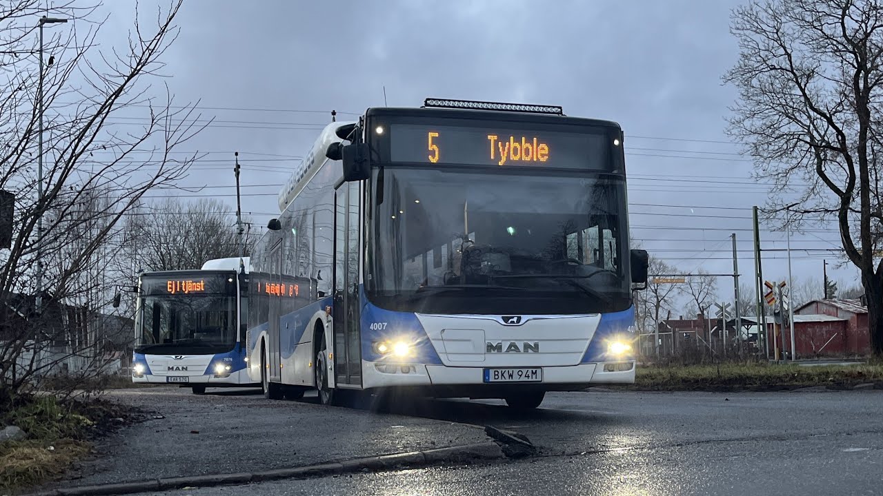 Linje 5 från Hovsta centrum till Örebro Resecentrum