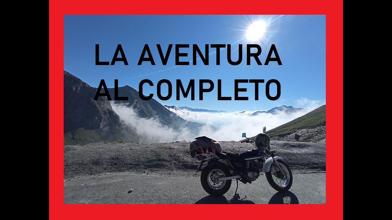 Transpirenaica en Suzuki Van Van de 125