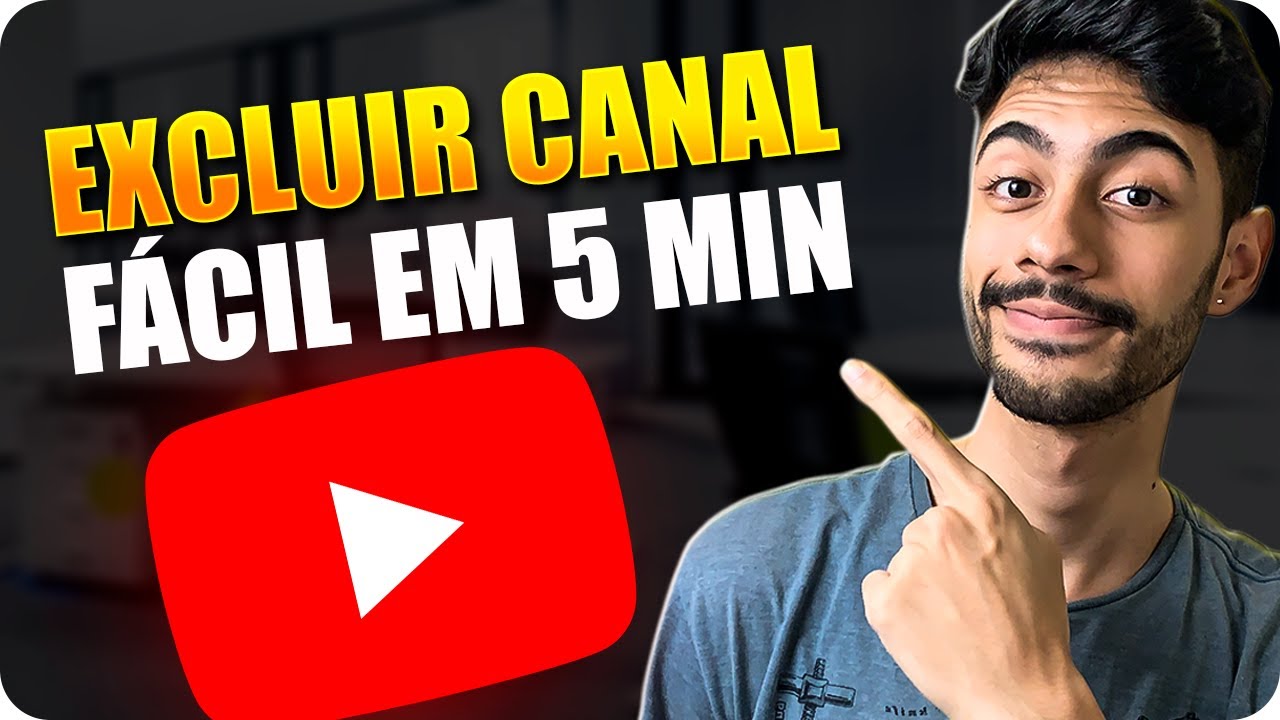 ❌Como EXCLUIR CANAL do Youtube PELO CELULAR OU COMPUTADOR