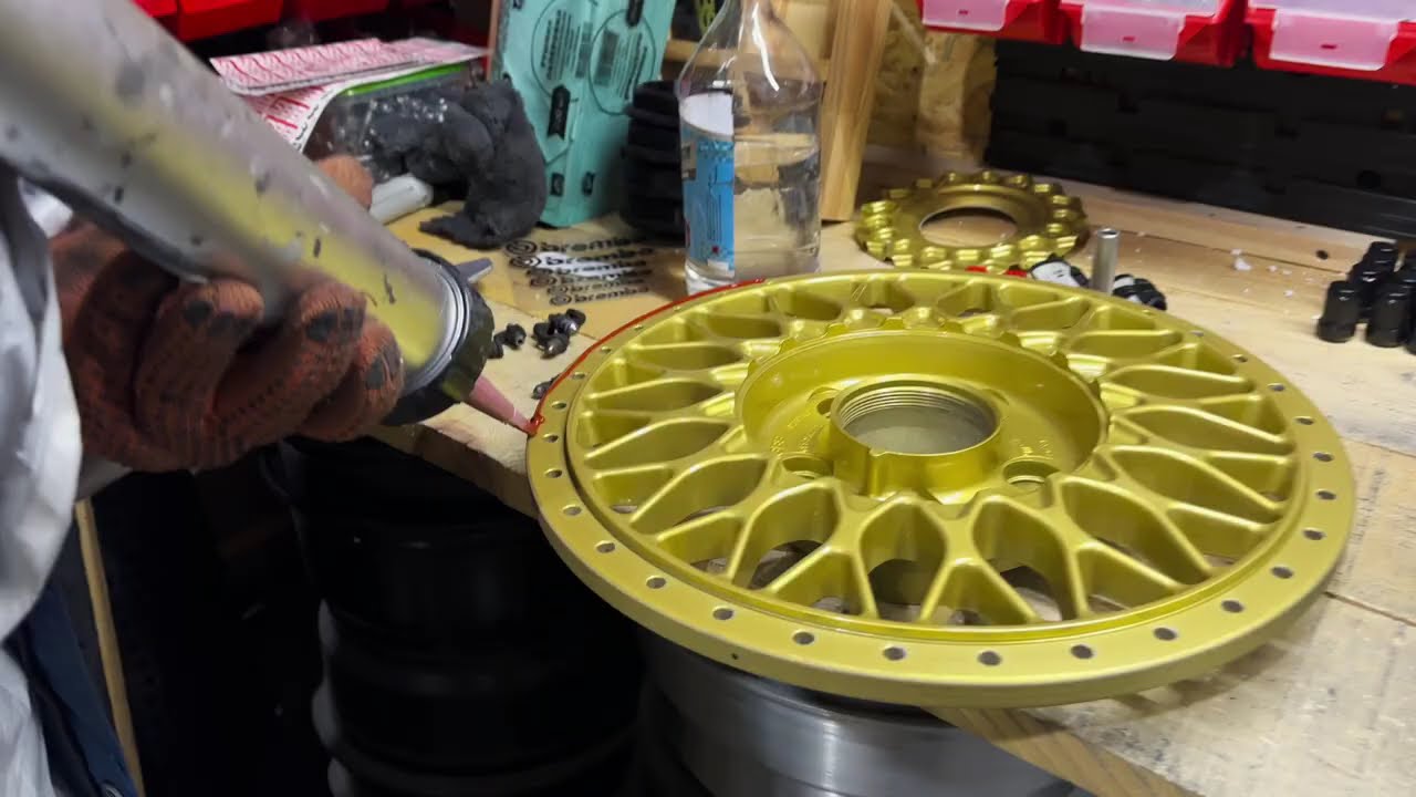 BBS RS 17 sealing old school style 3 piece wheels