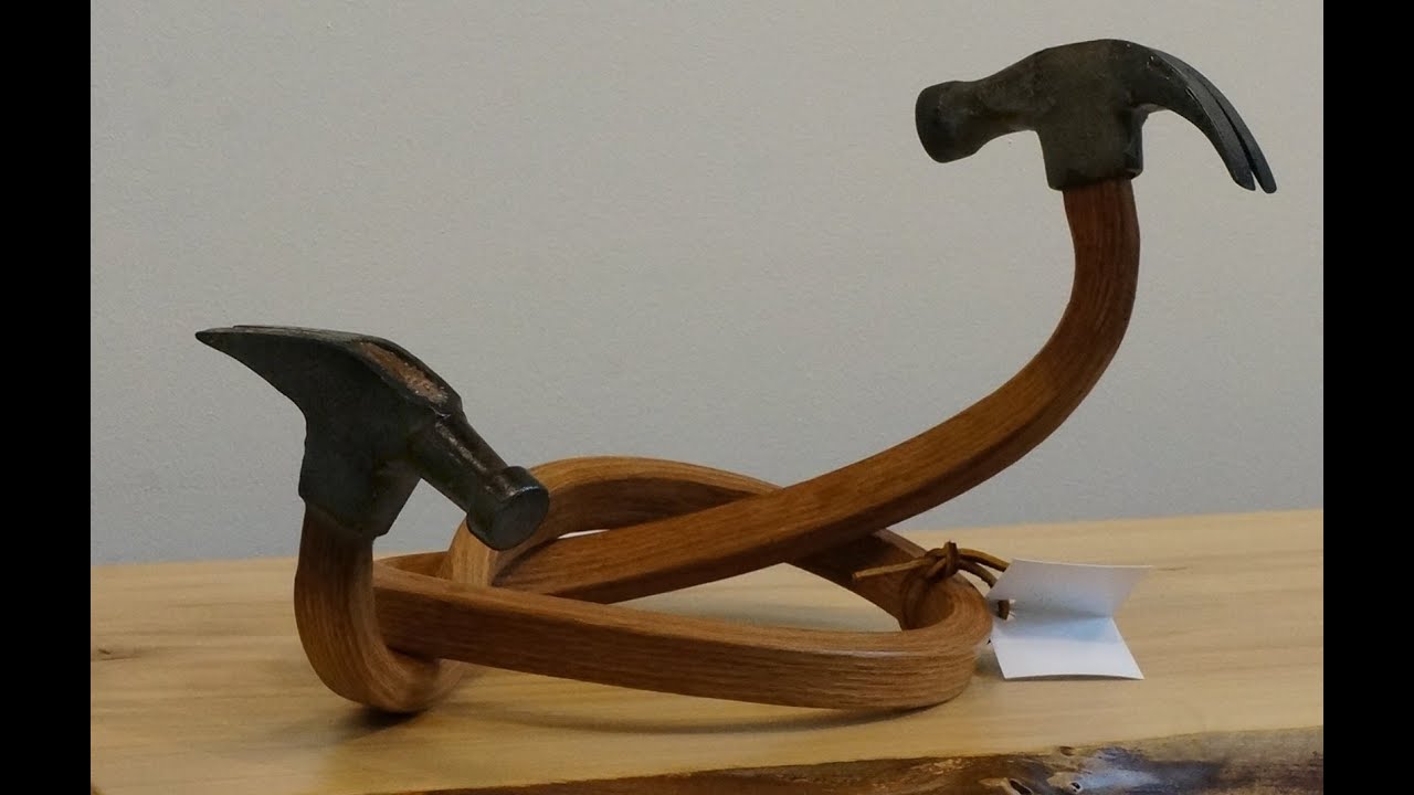 Extreme Wood Bending with Christo- Hammer knot bend