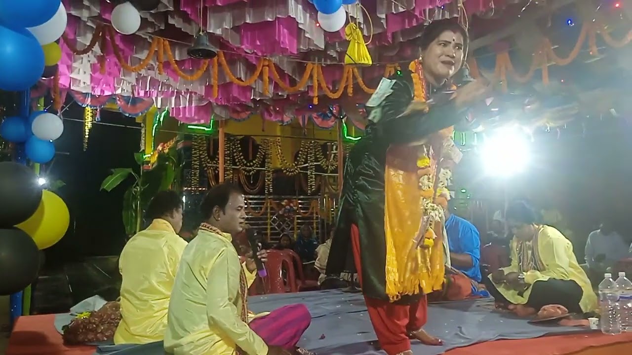 ମଧୁପୁର ରେ ପାଲା ପରିବେଷଣ ଗାଇକ ରୁବି ପତି