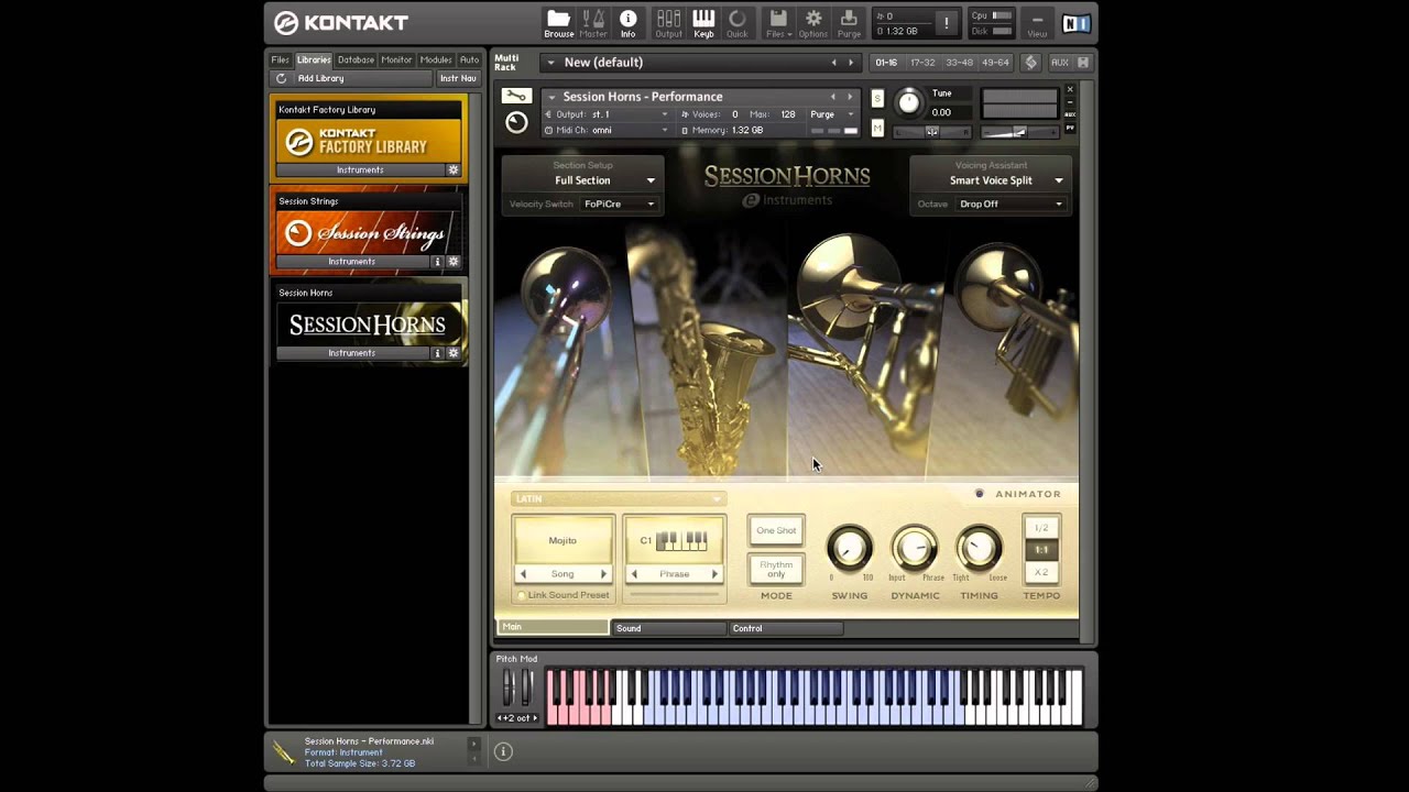 Session Horns - Smart Voice Split