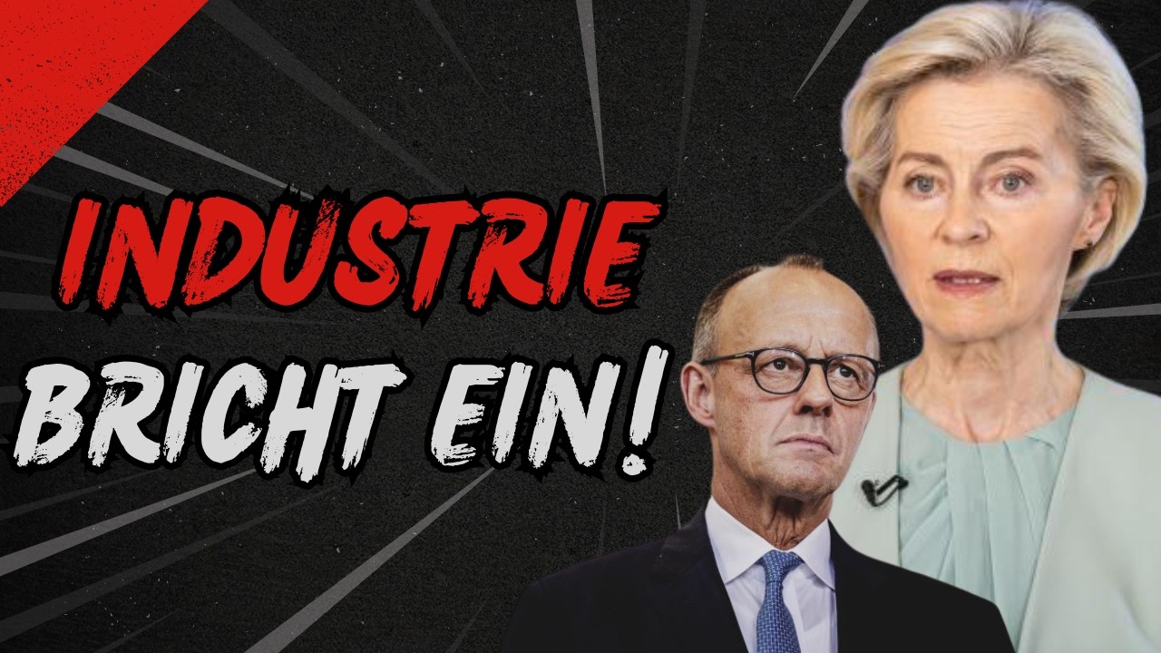 Deutschland im Absturz – Der Industrie-Rückgang um 11,1 % erschüttert ganz Europa.