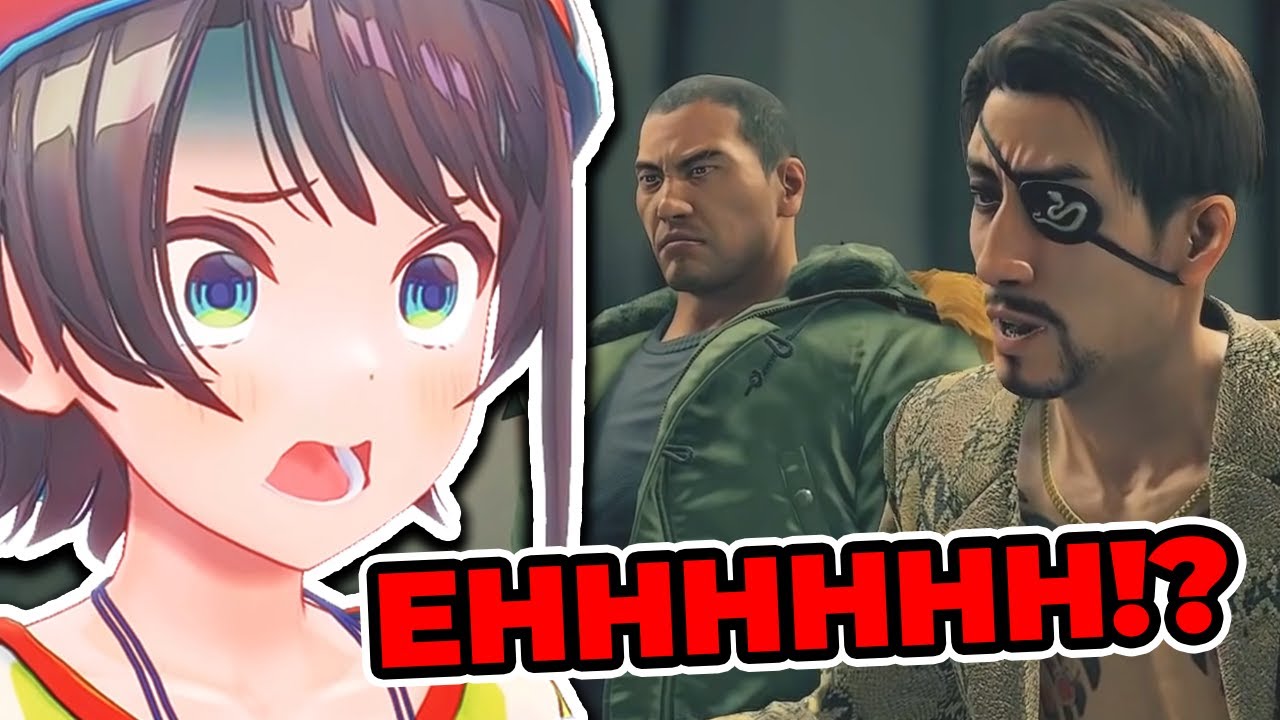 Subaru Reaction To Reuniting With Majima And Saejima In Yakuza: Like A Dragon [ Hololive ]