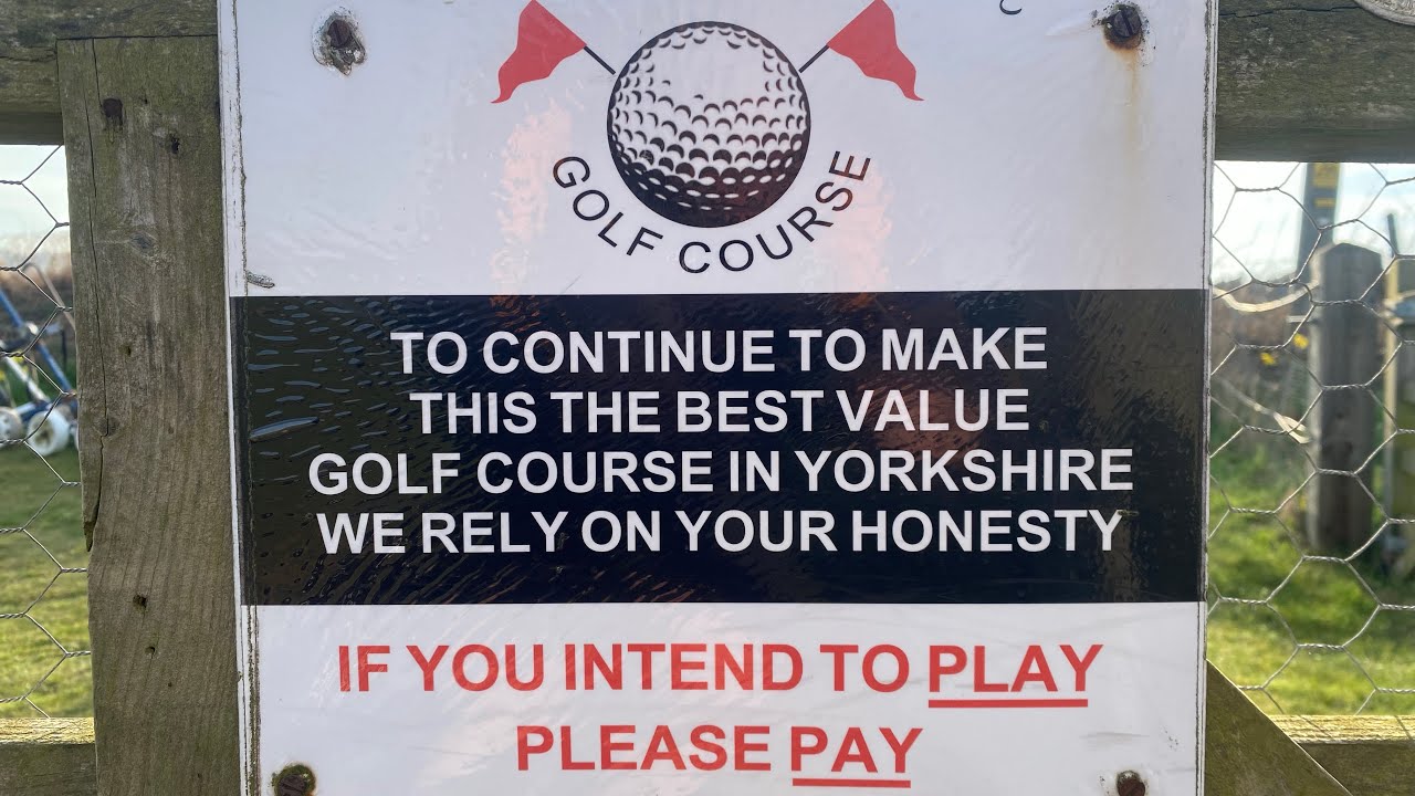Cheapest golf in the UK! Probably&hellip;if Carlsberg did Golf Courses 😉