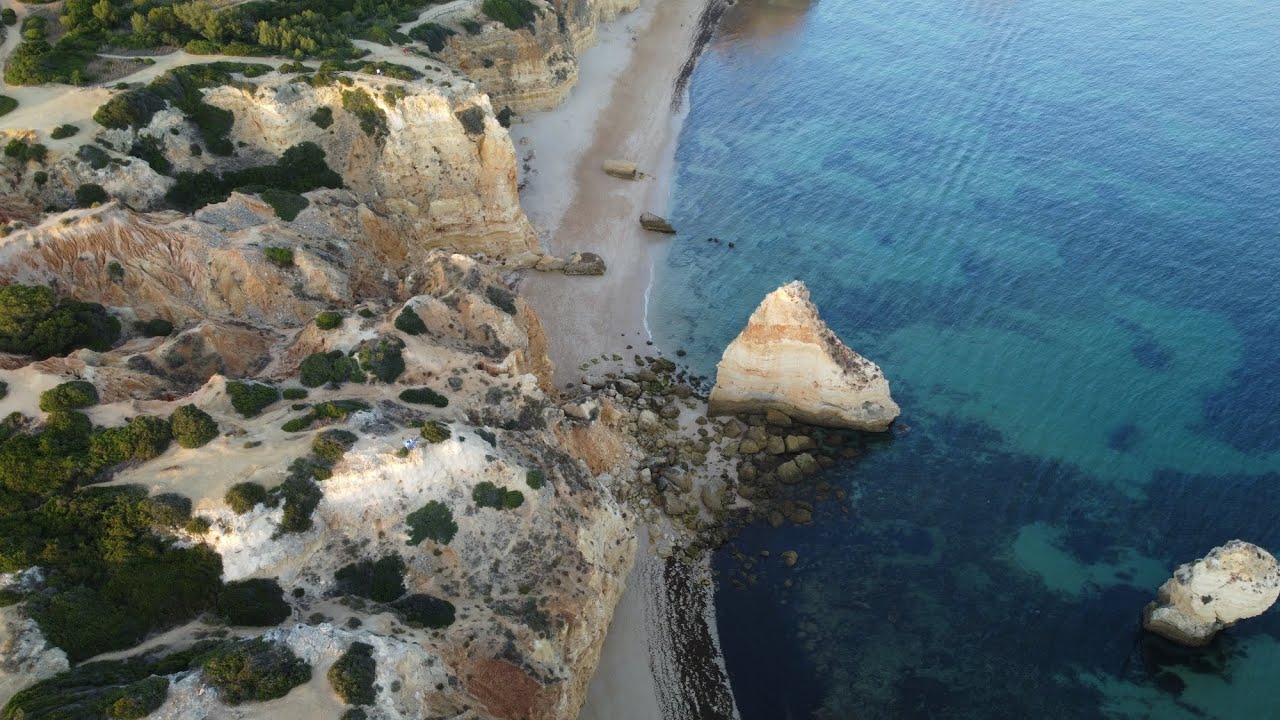 Praia da Marinha - Algarve - Portugal 2023    I   DJI Mavic Mini 2