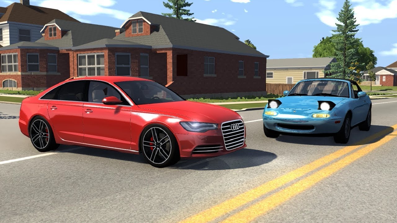 Realistic Crashes 5 - BeamNG. Drive