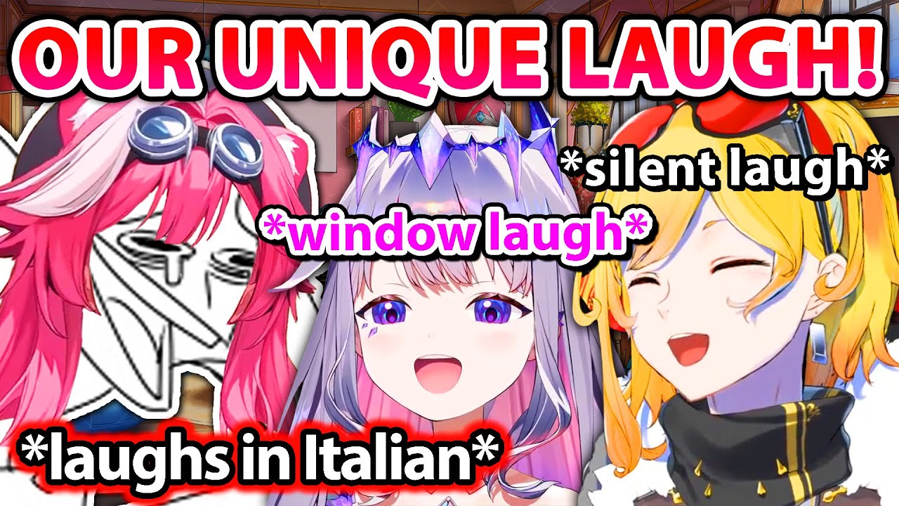 Raora Can't Stop Laughing When Biboo and Kaela Mentioned About Each Other's Laughs 【Hololive】