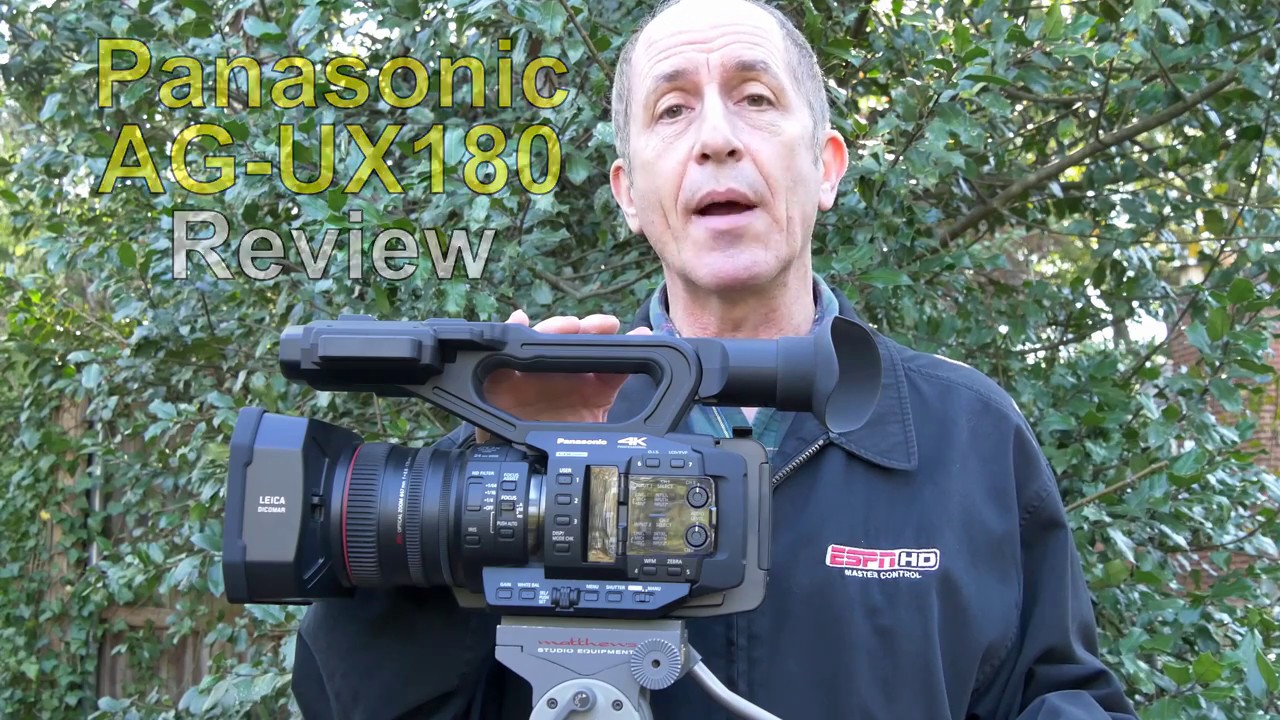 Обзор видеокамеры Panasonic AG-UX180 4K (в 4K)