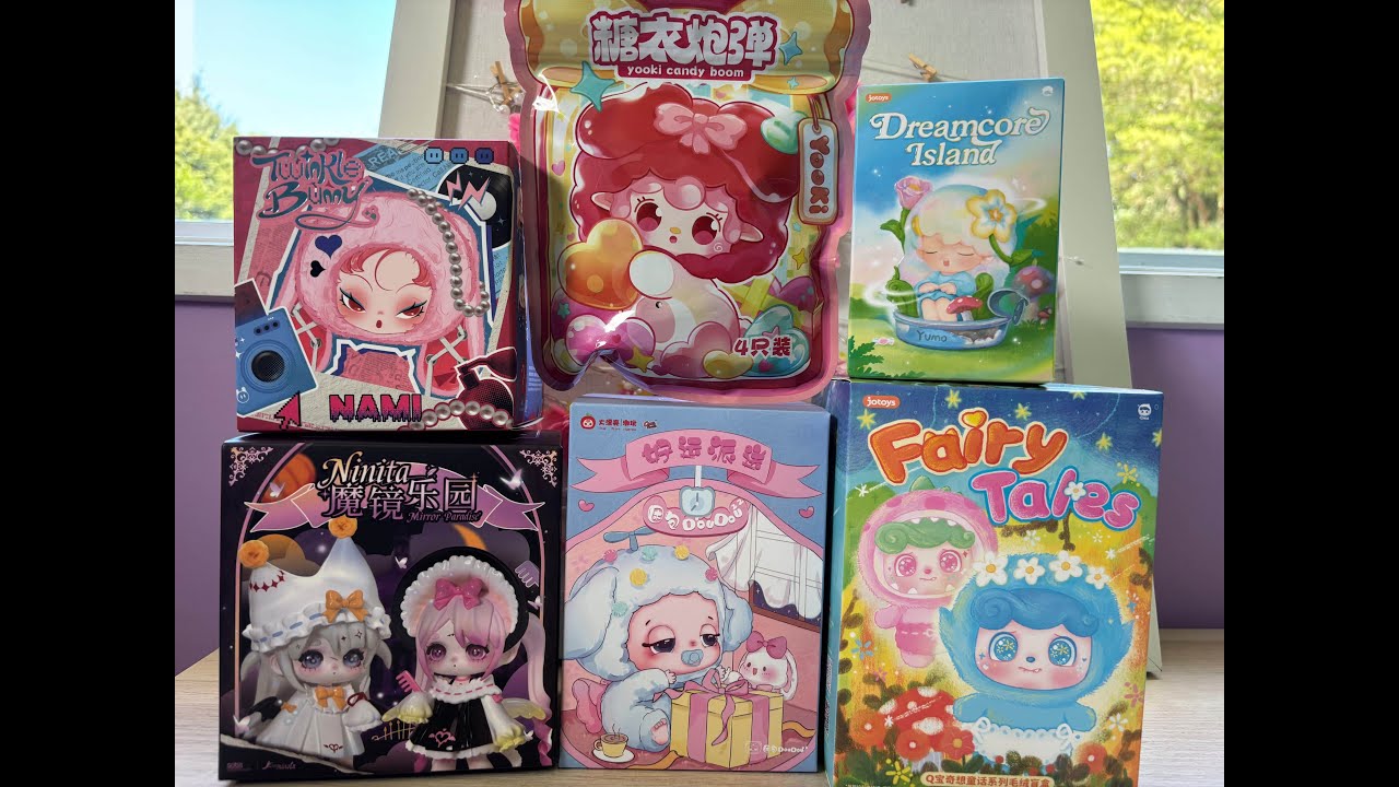 Unboxing 8 Blind Boxes from Kikagoods!