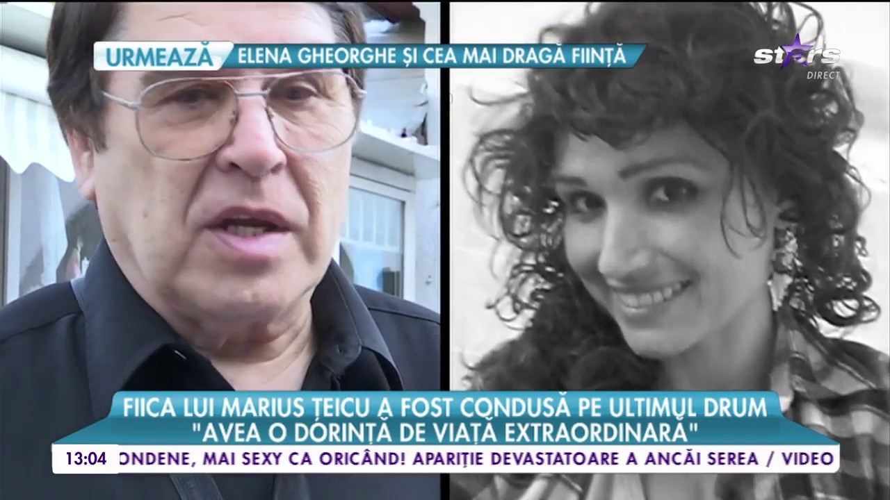 Durere fără margini în familia lui Marius Ţeicu. Marele compozitor şi-a condus fiica pe ultimul drum