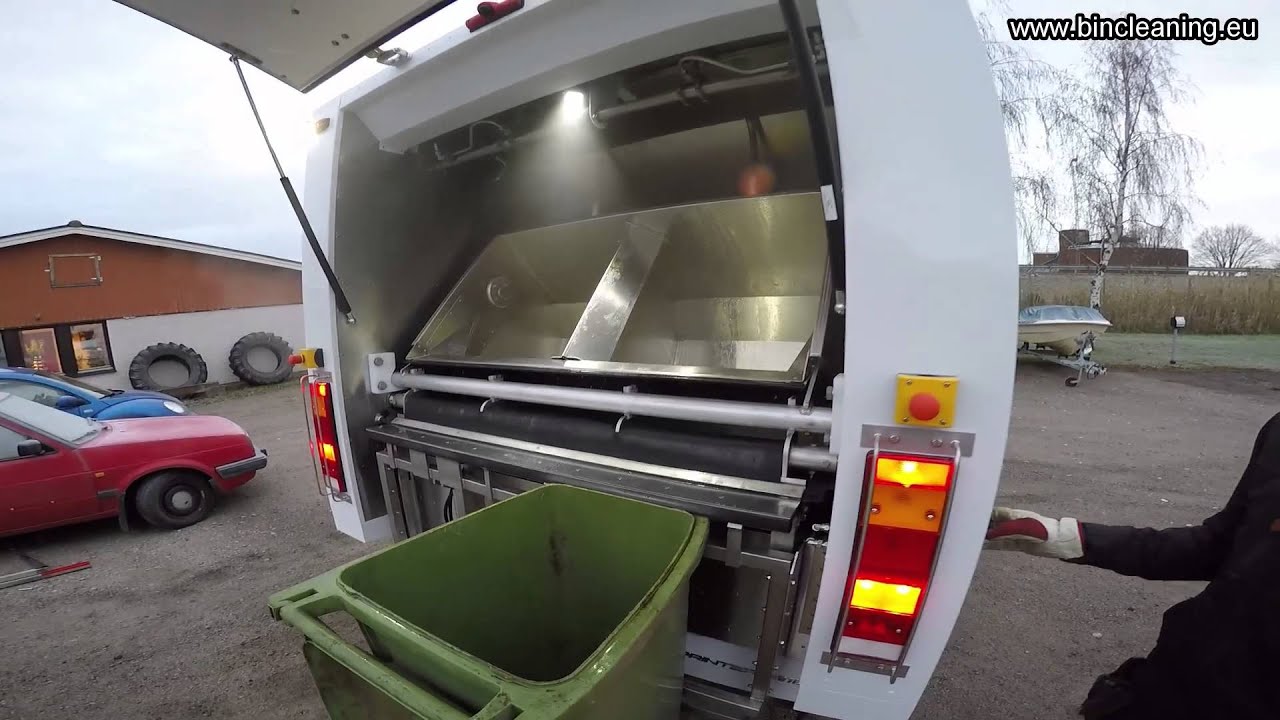 Bin cleaning unit (wheeled bin washer) - www.bincleaning.eu