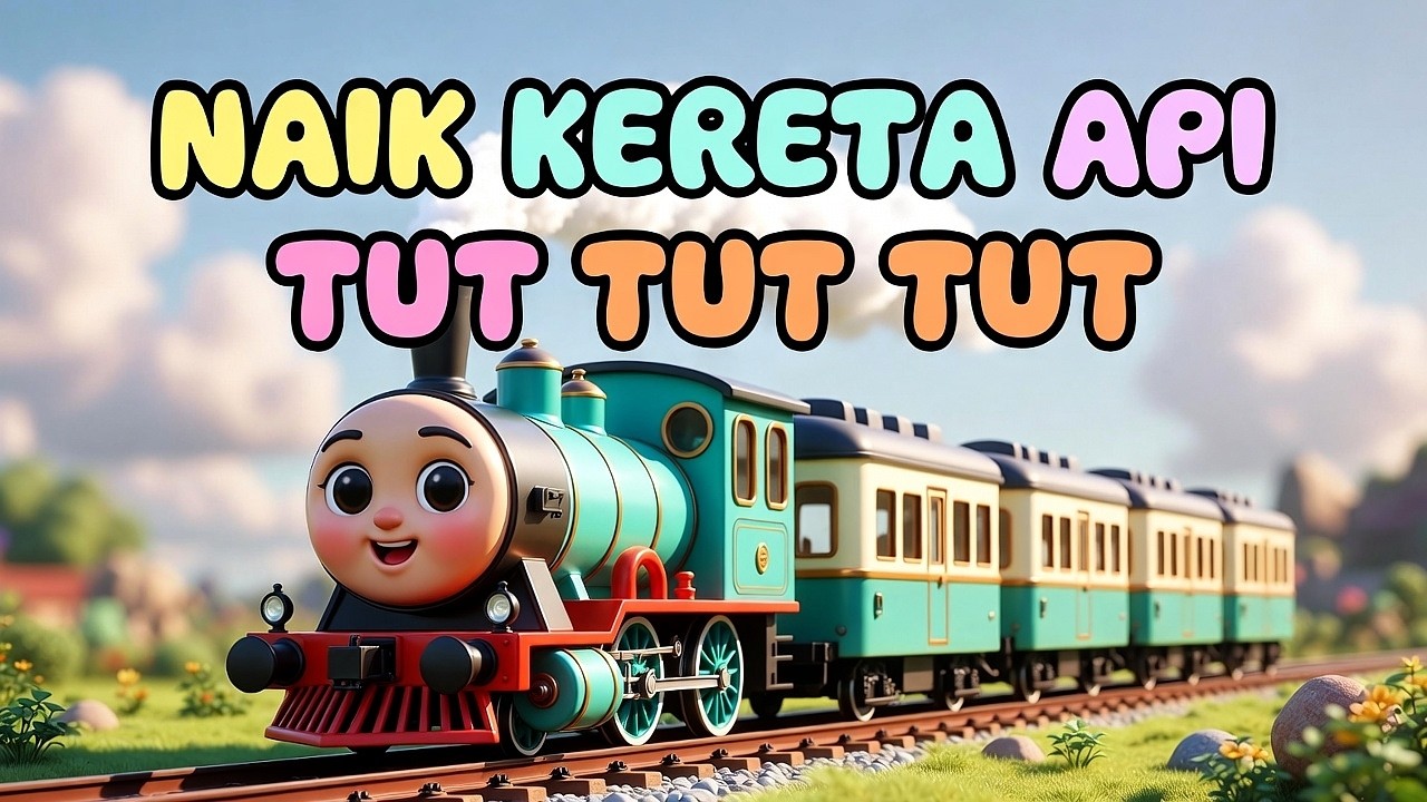 Naik Kereta Api Tut Tut Tut   Lagu Anak Indonesia Terbaru, Ceria, dan Terpopuler
