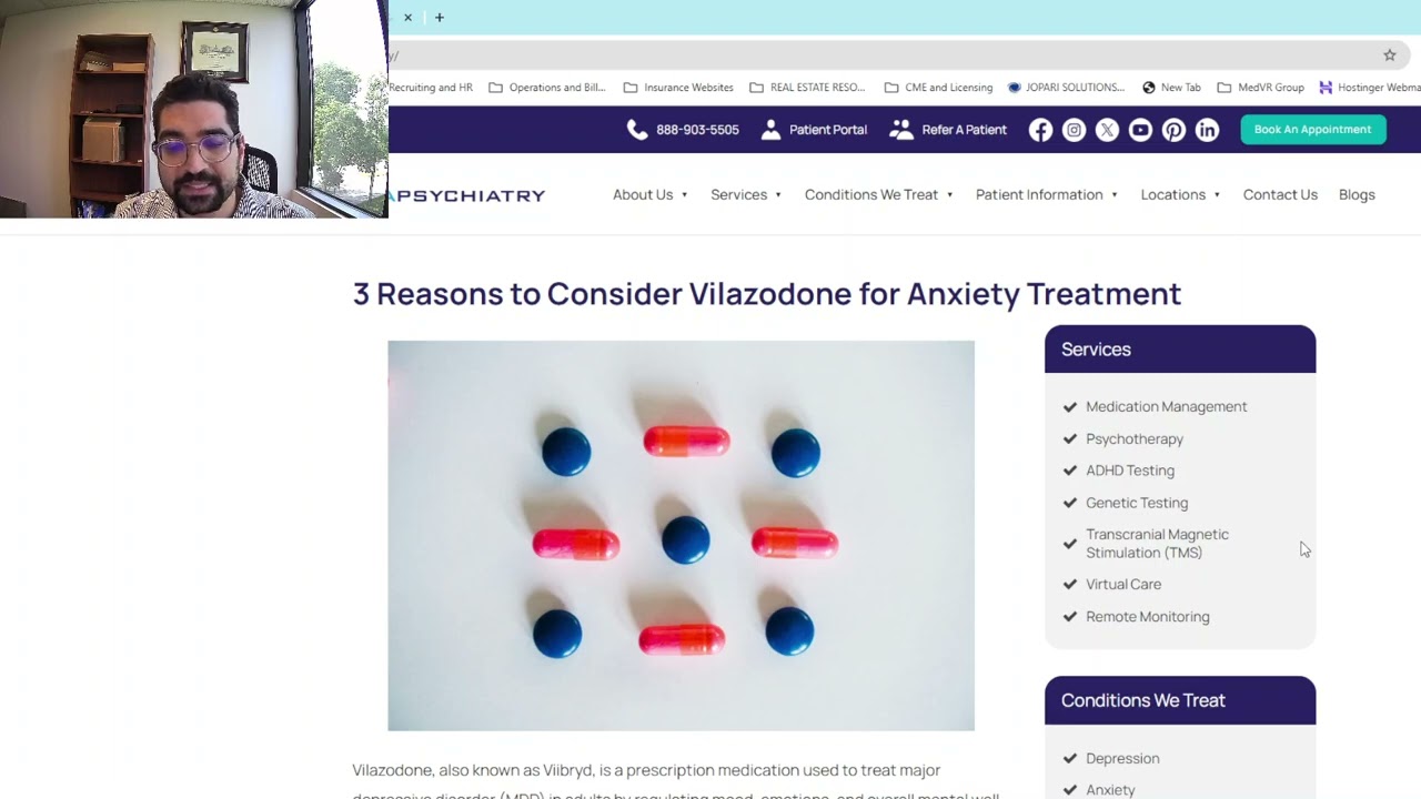 Vilazodone for Anxiety