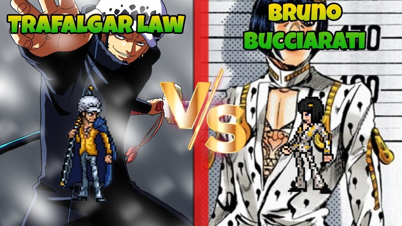 Jump Force MUGEN Trafalgar Law vs Bruno Bucciarati