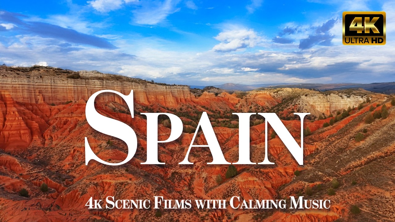 Flying Over Spain’s Red Canyon: Mars-Like Views 4K 🌅 #RedCanyonSpain #CañónRojo #DroneSpain #Spain