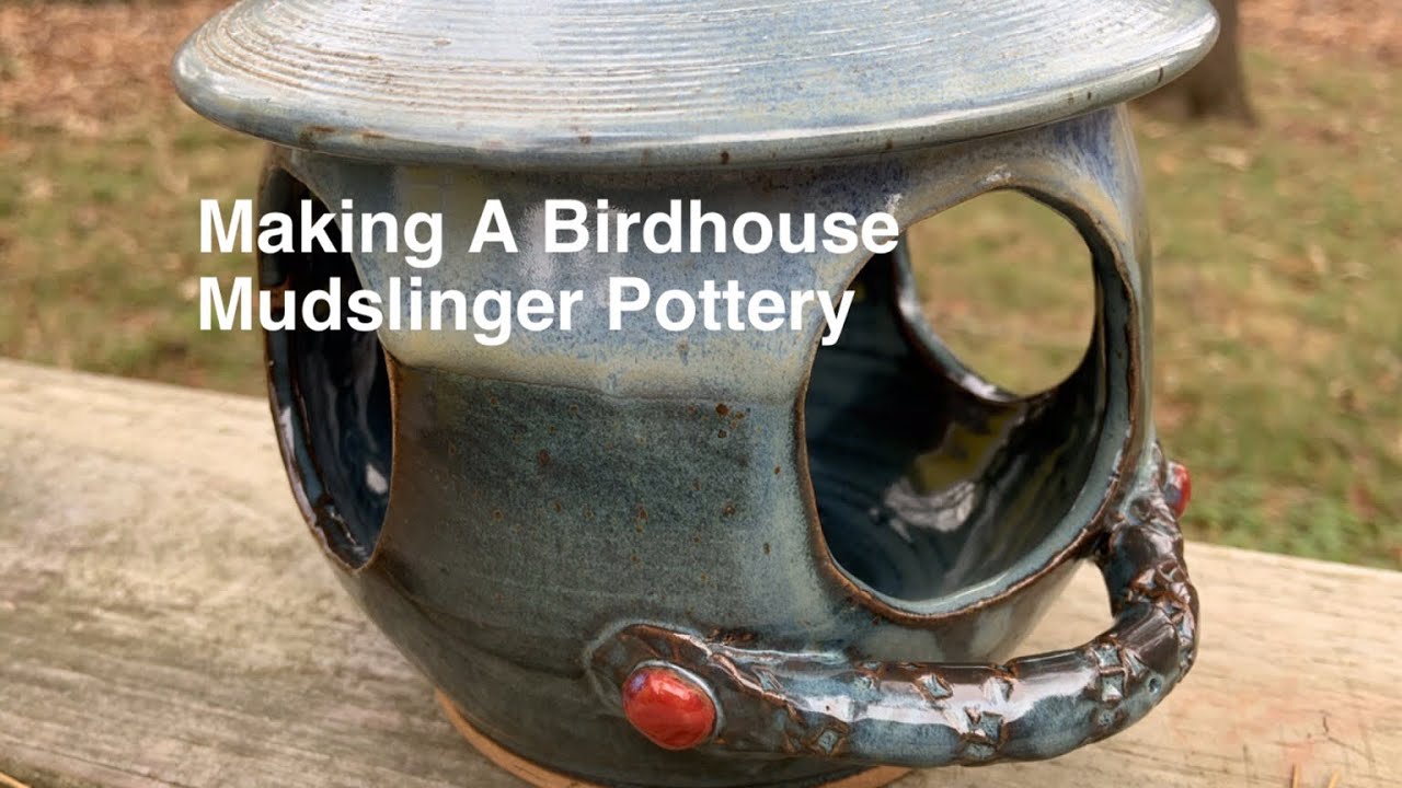 Making a Bird Feeder on the Potters Wheel