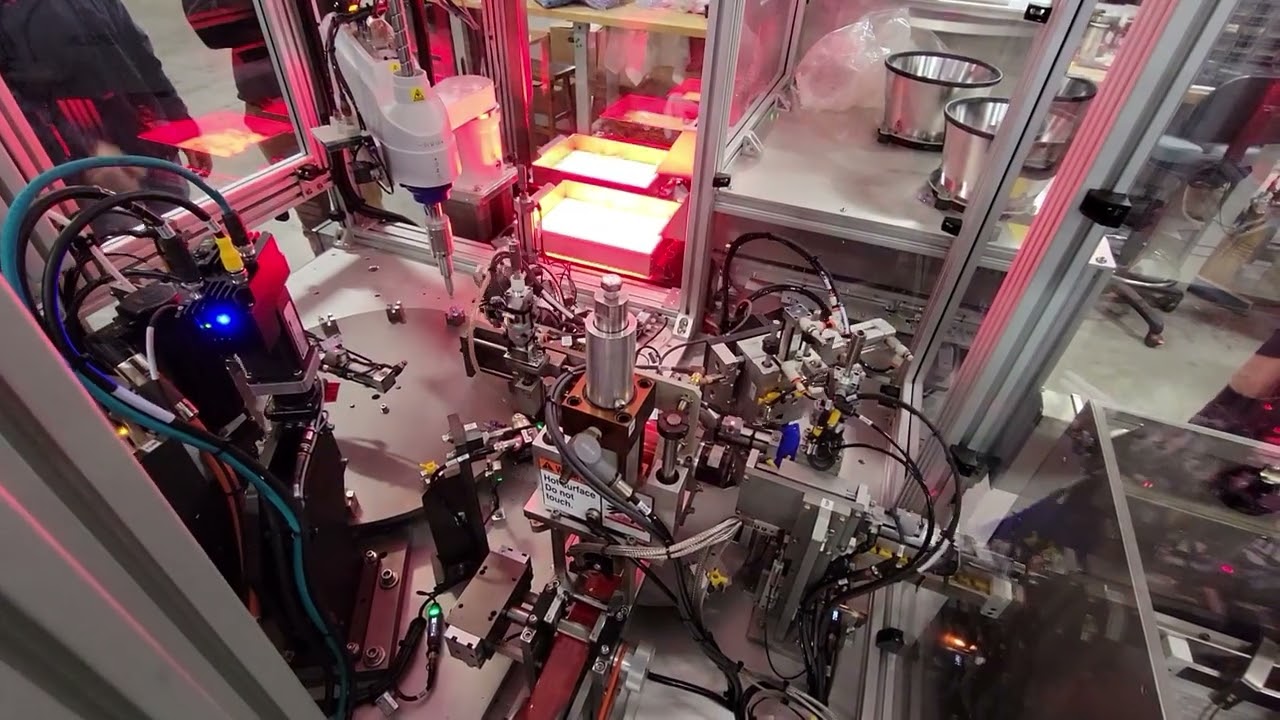 Stopcock Assy: Retrofit with Epson SCARA Robot & IntelliFlex Feeders